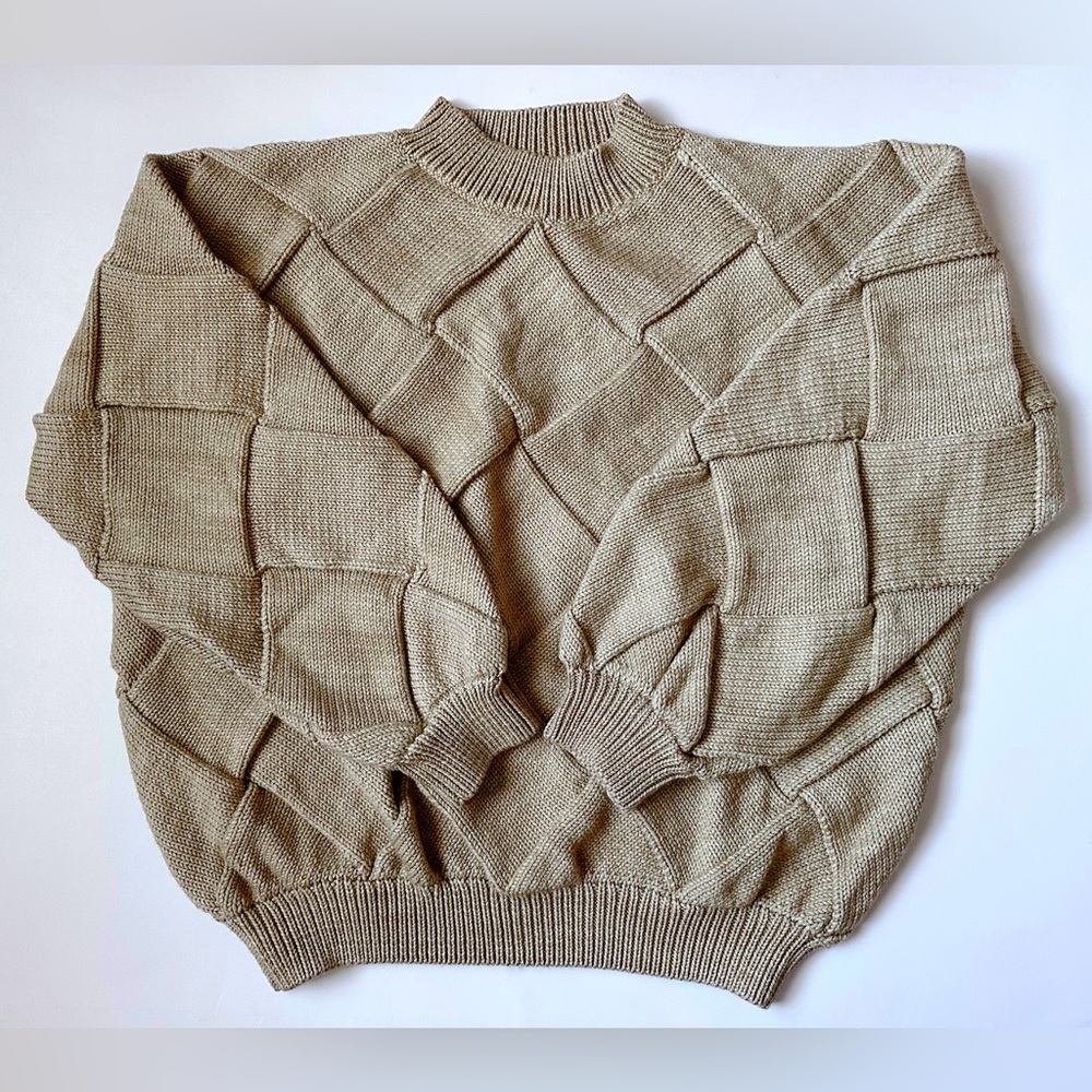 Misha & Puff Entrelac - Alabaster M/L